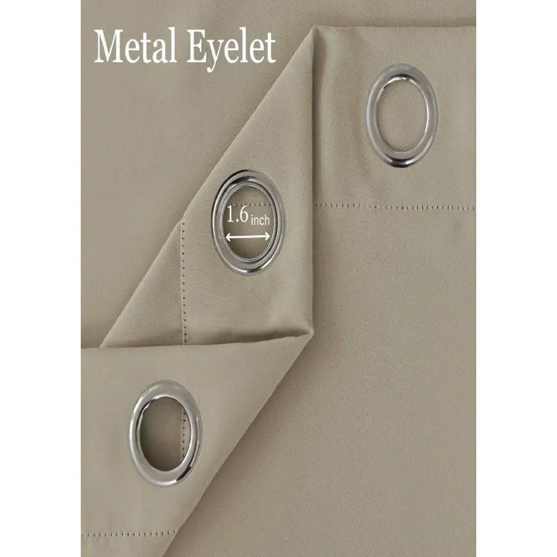 Blackout Curtains – Jeffro Eyelet Pair - Image 2