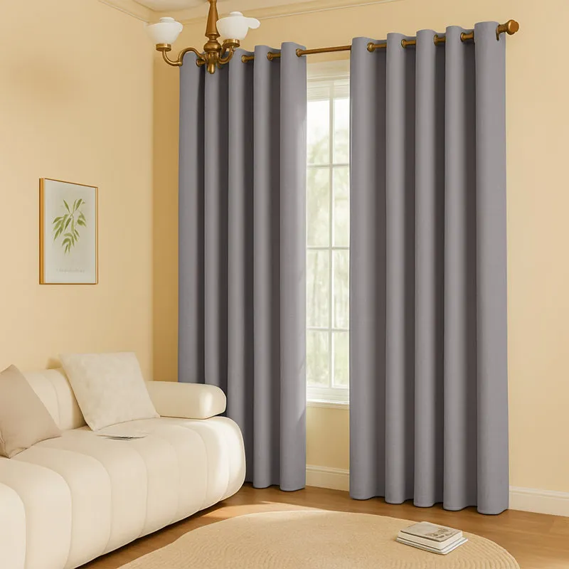 Blackout Curtains – Linen Blend Panel Pair - Image 2
