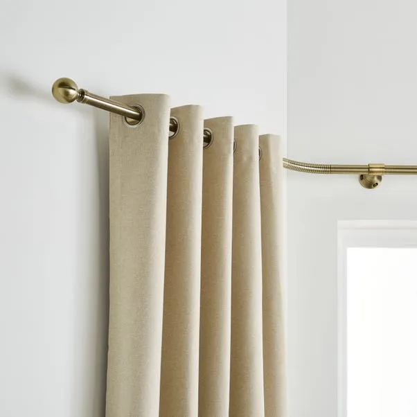 Curtain Rods – Ashton Metal Eyelet Bay Pole