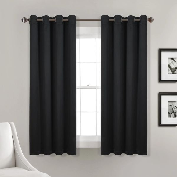 Insulated Black Curtains