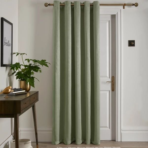 Green Eyelet Door