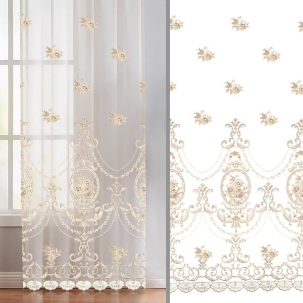 Organza-Tigaris Curtain