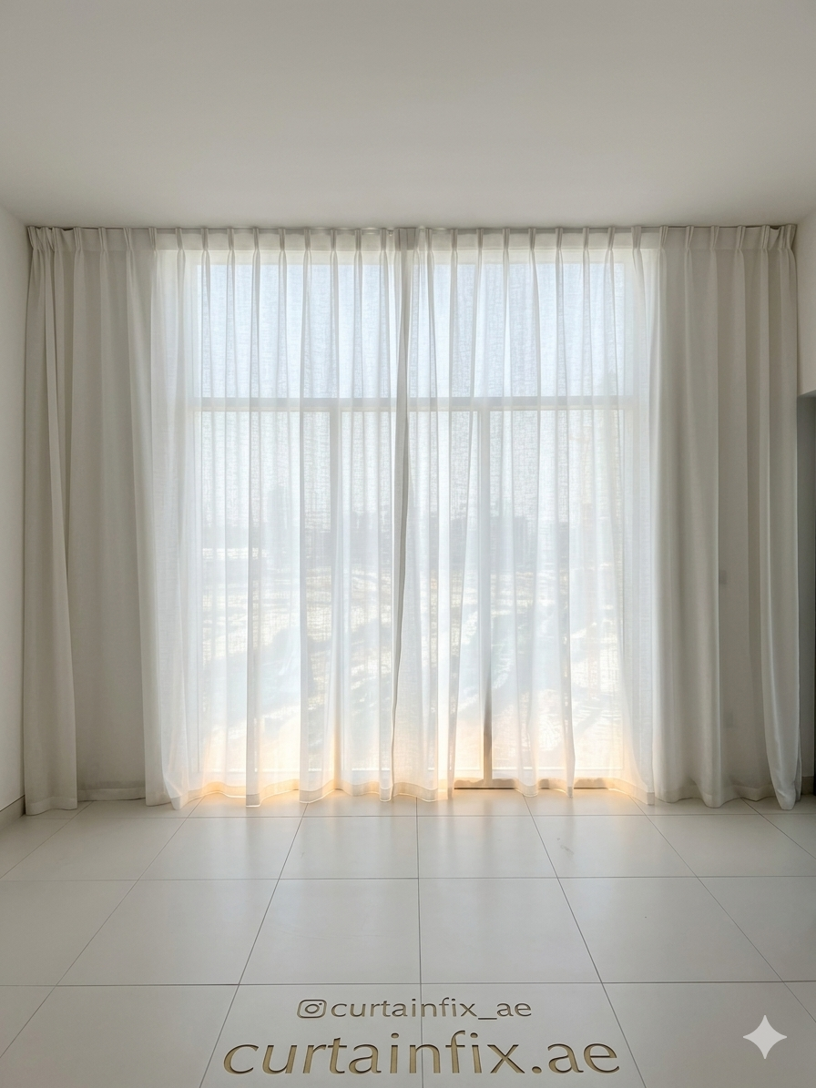 Sheer Style Curtain Design 350CM/280CM